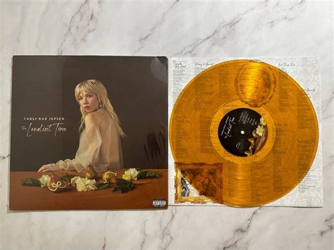 Used Carly Rae Jepsen The Loneliest Time Crystal Ambre Vinyl