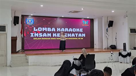 Sambut Peringatan HKN Ke 58 Dinkes Bontang Adakan Lomba Karaoke