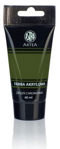 farba akrylowa ASTRA 60ml ZIELEŃ CHROMOWA zielony 13297288839 Allegro pl