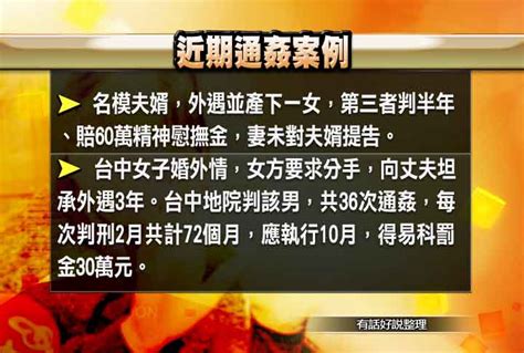 公共電視 有話好說 通姦除罪化？小三恐暴量？ 男人全身而退 小三坐牢賠錢！通姦有沒有罪？