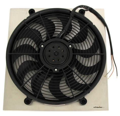 Derale High Output Electric Radiator Fan W Aluminum Shroud