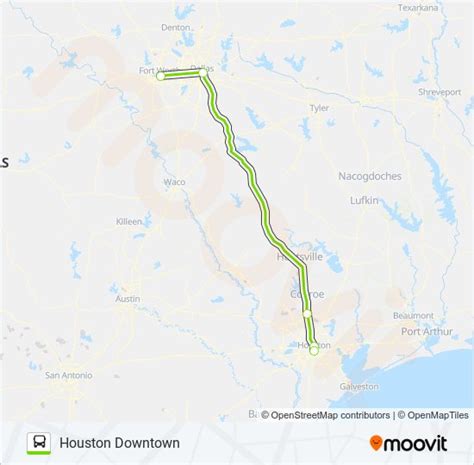 Ruta Flixbus 2240 Horarios Paradas Y Mapas Houston Downtown