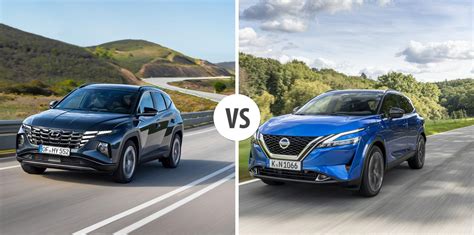 Hyundai Tucson VS Nissan Qashqai Autovergleich AUTOGOTT DE