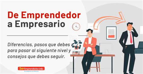 De Emprendedor A Empresario C Mo Dar El Siguiente Paso