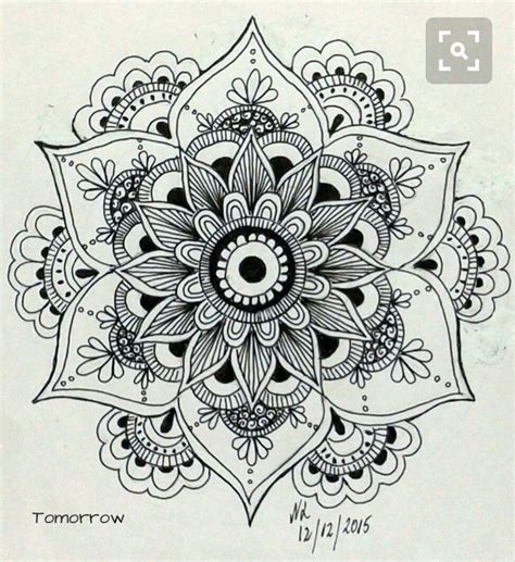 Pin By Marlene Cabrita On •art Therapy And Mandalas Mandala Drawing