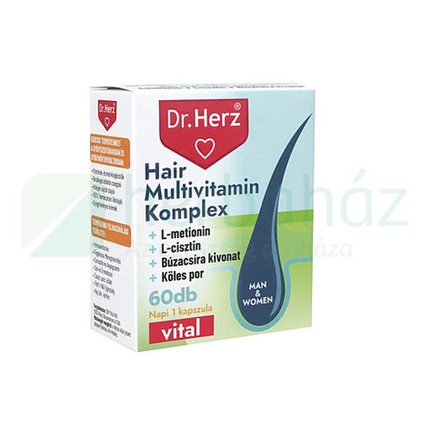 Dr Herz Hair Multivitamin Komplex Kapszula Db Herbah Z