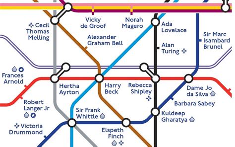 A New Reimagined Tube Map Shows World S Greatest Engineers