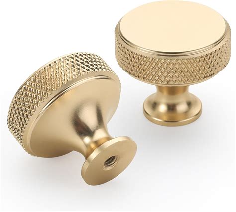 Build Pack Gold Cabinet Knobs Single Hole Cupboard Handles Kitchen