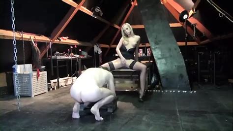 The Dominatrix Her Slave And The Voyeur Blonde Porn Feat Vinna Reed