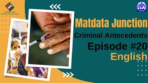 Matdata Junction In English Ii Criminal Antecedents Ii Episode 20