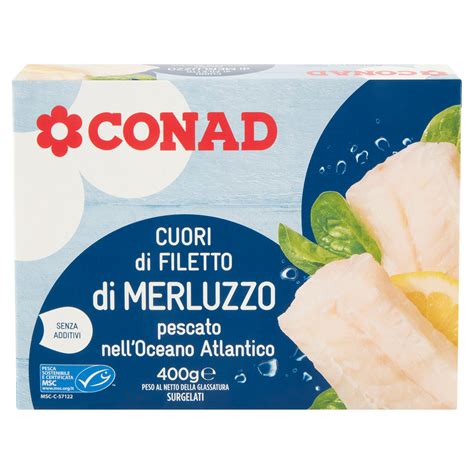 Filetto Di Merluzzo Surgelato G Conad Conad