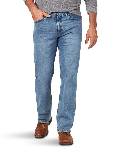 Wrangler Men S Performance Series Relaxed Fit Jeans Walmart