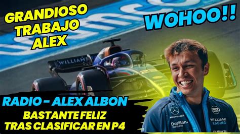 Radio Alex Albon Bastante Feliz Luego De Clasificar En P Para El