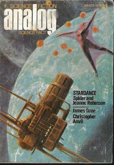 ANALOG Science Fiction Science Fact March Mar 1977 Stardance By