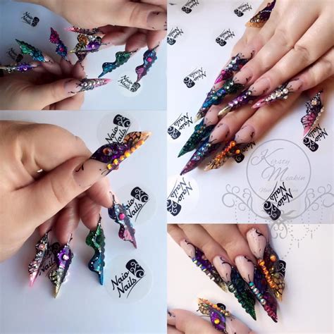 3d Acrylic Nail Art Butterfly ~ Nail Art Ideas