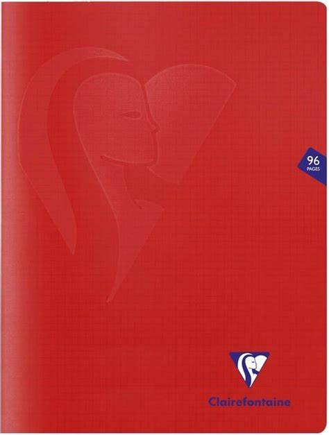 333362C Un Cahier Agrafé Mimesys Rouge 24X32 Cm 96 Pages Petits