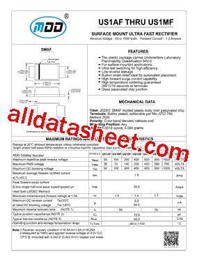 Us Bf Datasheet Pdf Microdiode Electronics Jiangsu Co Ltd