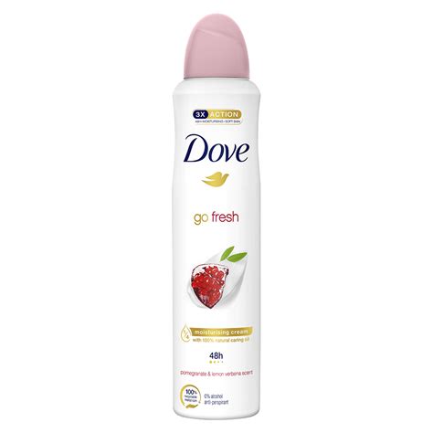 DOVE DEO AP DAMA 250ML GO FRESH POMEGRANATE 48H Geolaila