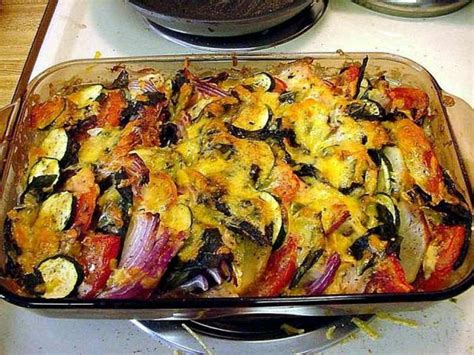 Provençaalse Tian is een ovenschotel met aubergine