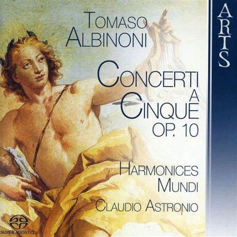 Tomaso Albinoni Concerti Op Nr Super Audio Cd Jpc