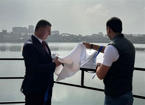 Armenias First Floating Solar Plant Inaugurated At Lake Yerevan