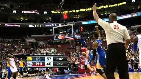 Andre Iguodala Sick Behind The Back Pass Vs Sixers Phi Gsw Nov 4 2013 Youtube