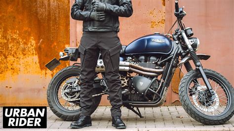 PANDO MOTO Triton Slim Fit Waterproof Motorcycle Trousers YouTube