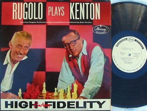 Pete Rugolo ORIG US Promo LP Rugolo Plays Kenton EX 58 DG Mercury