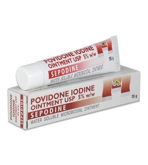 Sepodine Povidone Iodine Ointment Biopharm Group