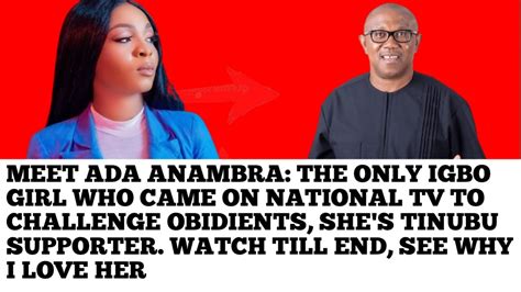 Ada Anambra Ait Interview Ada Anambra Replies Those Calling Her Out