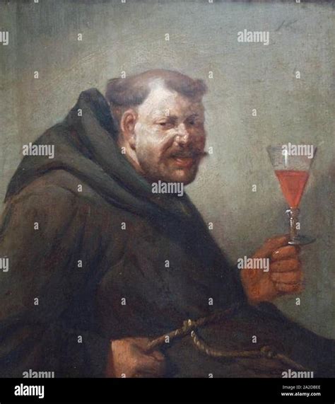 Egbert Van Heemskerck I Drinking Monk Stock Photo Alamy