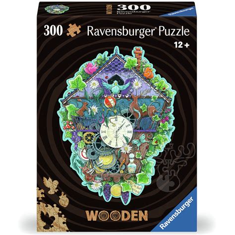 Ravensburger Cuckoo Clock Shaped Wooden Puzzle Pc Puzzles Canada