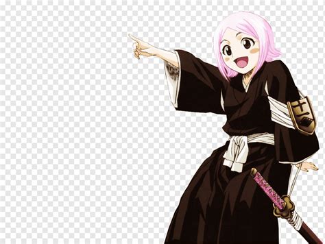 Kusajishi Yachiru Kenpachi Zaraki Renji Abarai Ichigo Kurosaki Rukia