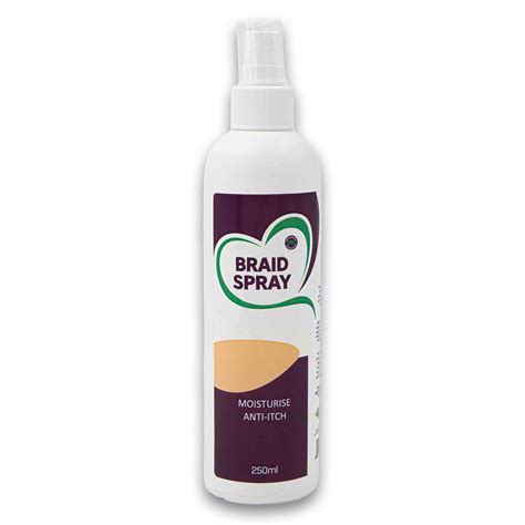 Braid Spray Moisture Anti Itch 250ml Cosmetic Connection