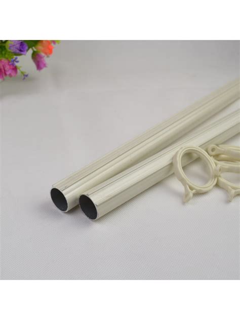 Qyt Mm Aluminum Alloy Double Curtain Rod Set Custom Curtains