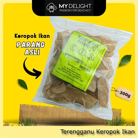 Kuala Terengganu Fish Cracker Keropok Ikan Tamban Sg Ready Stock