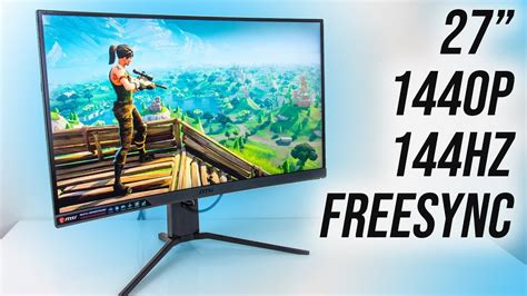 MSI Optix MAG271CQR Gaming Monitor Review - YouTube