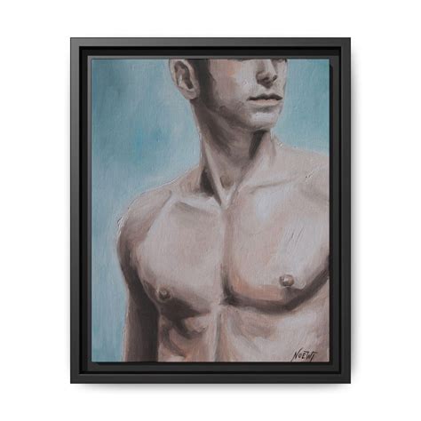 Cognition Canvas Print Male Nude Art Wall Art LGBTQ Home Decor Pride Wall Decor Etsy