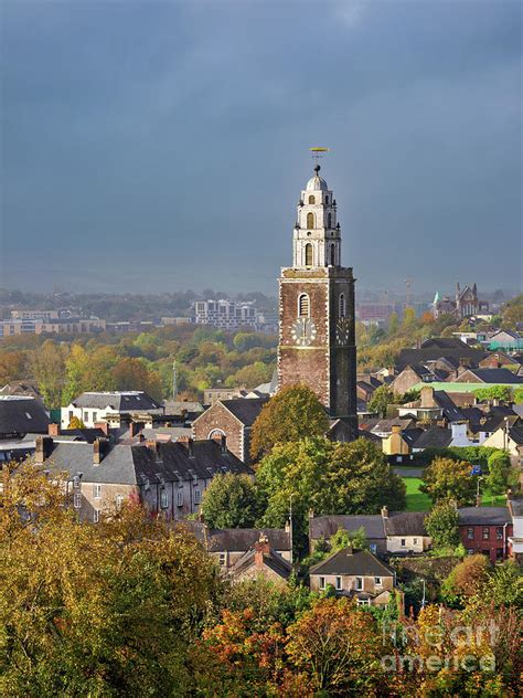 Shandon And St Anne S Church From Bell S Field At Sunrise In Cork Ireland Photograph By Karol