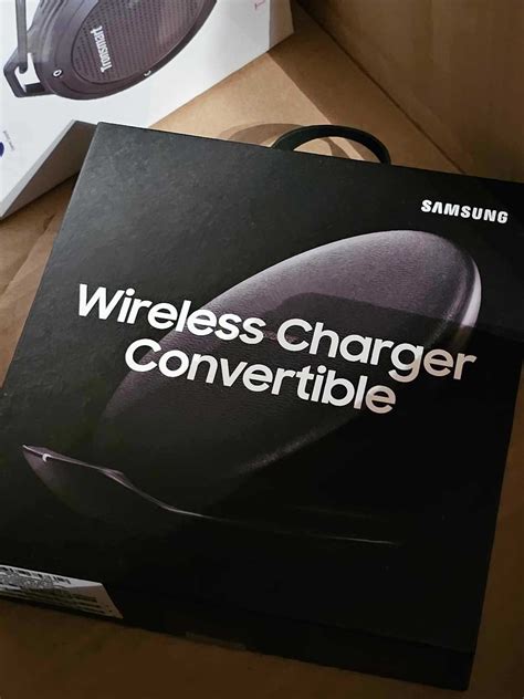 Nowa Adowarka Indukcyjna Samsung Fast Charge Czarna Bezprzewodowa