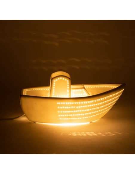 Lampe Bateau En Porcelaine Amadeus Les Petits