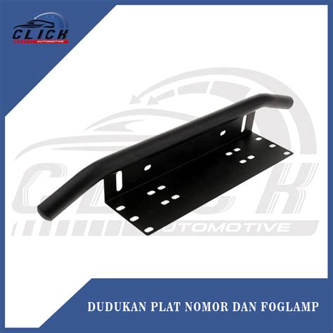 Dudukan Bracket Lampu Tembak Tatakan Braket Besi Bumper Lampu Plat