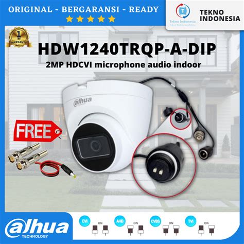 Jual Dahua Hac Hdw Trqp A Dip Kamera Cctv Mp Hdcvi Audio Mic Indoor