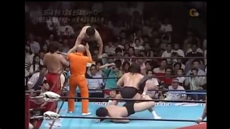 Riki Choshu Yatsu Kobashi Vs Tiger Mask Tsuruta Tenryu