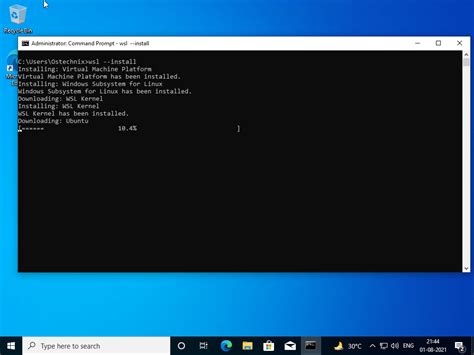 Install Windows Subsystem For Linux With Single Command Ostechnix