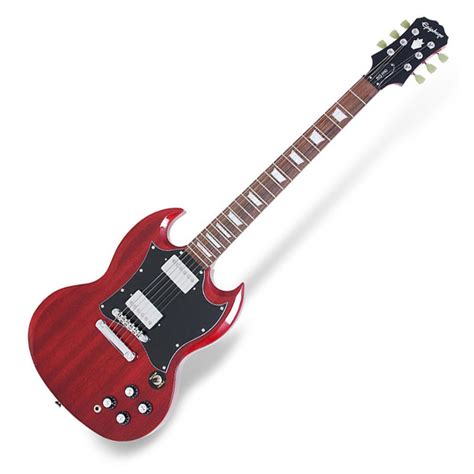 epiphone  sg   pro electric guitar cherry  demo gearmusic