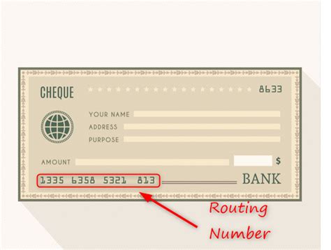 What Is A Routing Number On A Debit Card Cheque Bank