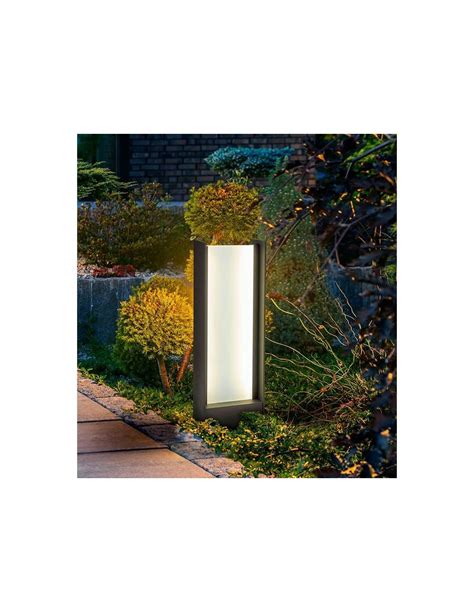 Farol LED Exterior 50cm Tela Vidro MATIA 18W 3000K IP65 LeonLeds