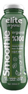 Elite Organik Yeşil Smoothie 200 Ml Marketpaketi