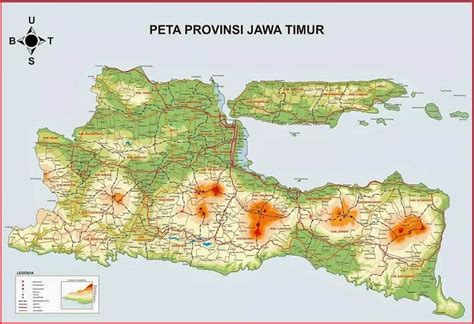 Peta Jawa Timur Gambar Dan Google Maps Beritabaru Co Jawa Timur